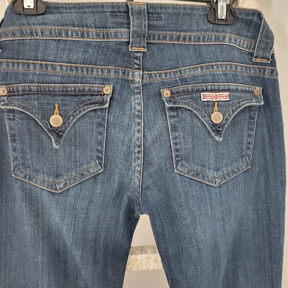 Hudson Flare Low Rise Heritage Jeans, Sz 27x33.5 - Picture 7 of 9